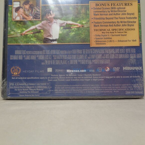 THE BOY IN THE STRIPED PAJAMAS / New DVD / Bonus Features - Picture 6 of 6